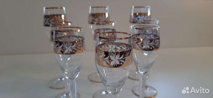 Фужеры богемия