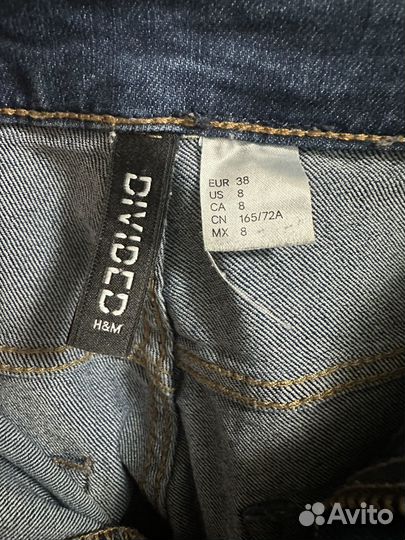 Джинсы скини hm