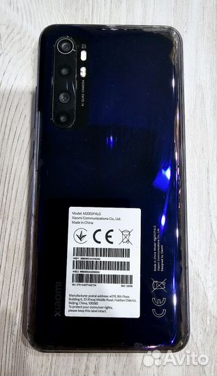 Xiaomi Mi Note 10 Lite, 8/128 ГБ