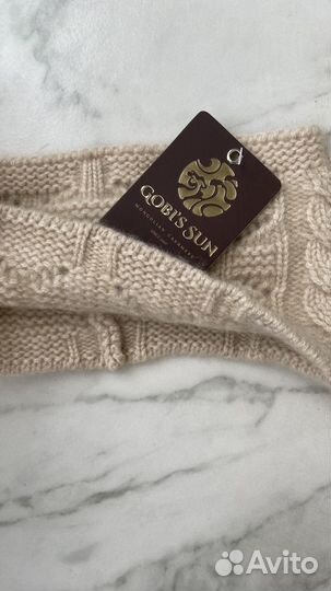 Кашемировая повязка на голову