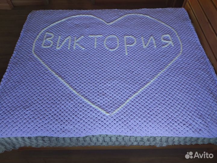 Плюшевые пледы ручной работы