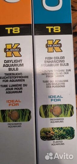 Лампы для аквариума т8