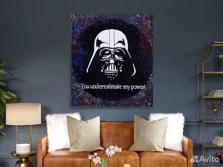 Картина акрилом на холсте