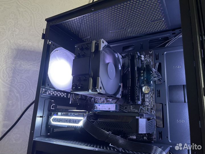 Игровой пк AMD Ryzen 5 5600 + RTX 4060 Ti