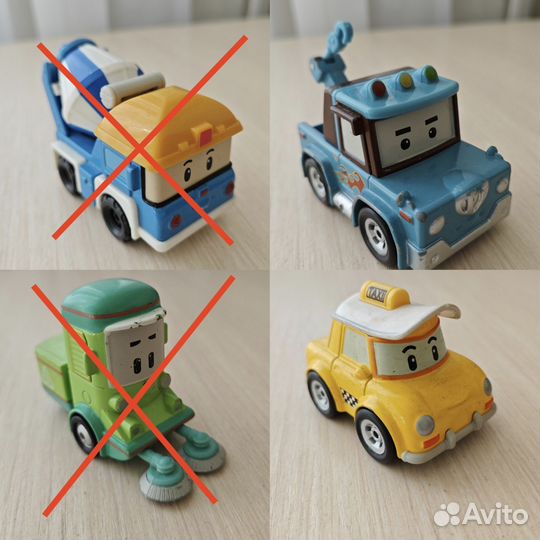 Машинки Поли Робокар оригинал