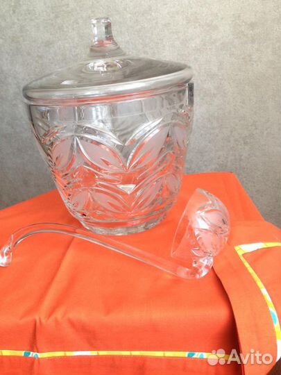 Крюшонница хрусталь