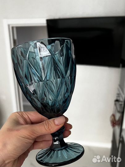 Бокалы цветное стекло