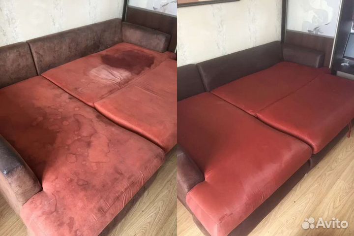 Химчистка диванов, кресел, стульев, матрасов