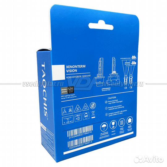 Ксеноновые лампы taochis D1S 4300K Standard DuoBox