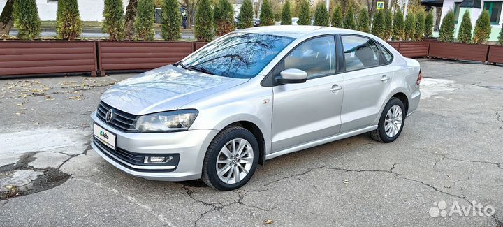 Volkswagen Polo 1.6 AT, 2016, 122 000 км