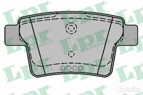 Комплект тормозных колодок 05P1326 05P1326 Lpr