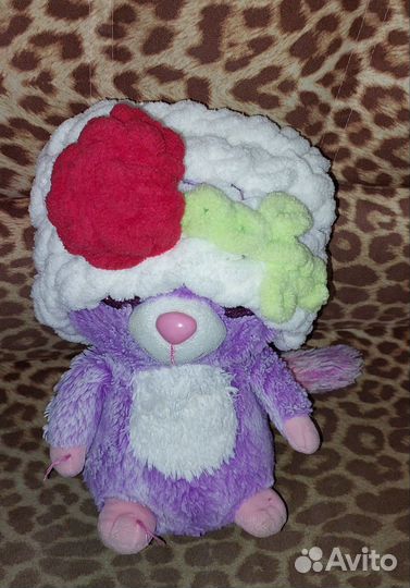 Повязка на голову для девочки вязанная