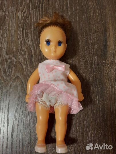 Советская кукла и пупс гдр