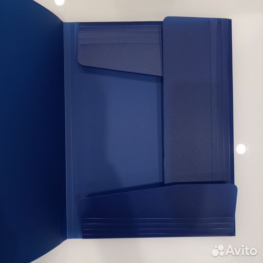 Папка на резинке пластиковая