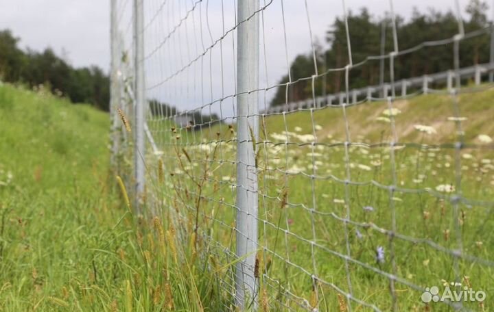Сетка для ограждений, шарнирная 50метров
