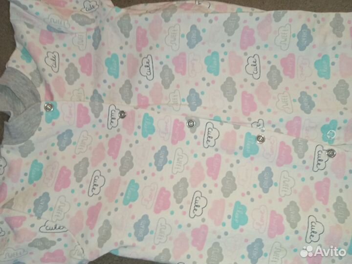 Боди для девочки 74-80-86