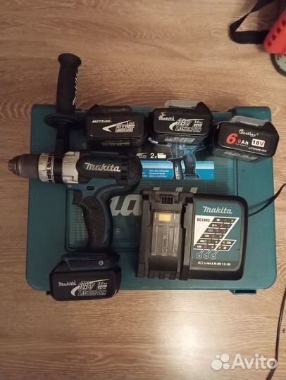 Шуруповерт makita 18v бу
