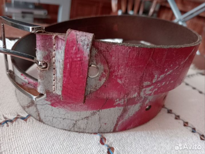 Ремни кожаные женские