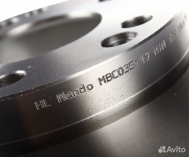 Диск тормозной mercedes 190 (W201) передний (1шт.) mando