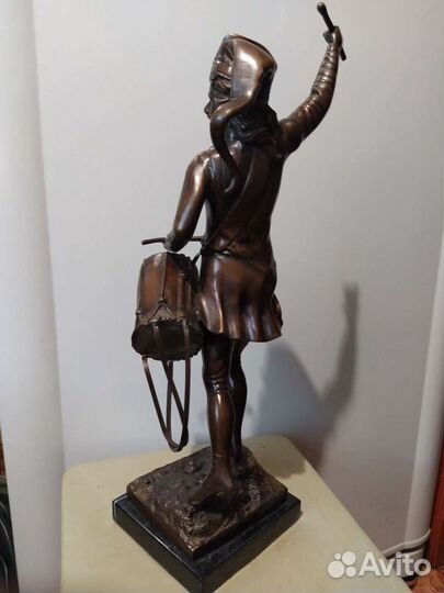 Статуя бронзовый барабанщик 50см Marcel Debut