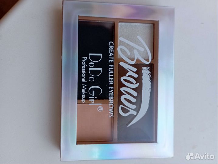 Палитра теней для бровей