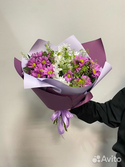 Букет цветов Хризантемы Доставка Нижневартовск