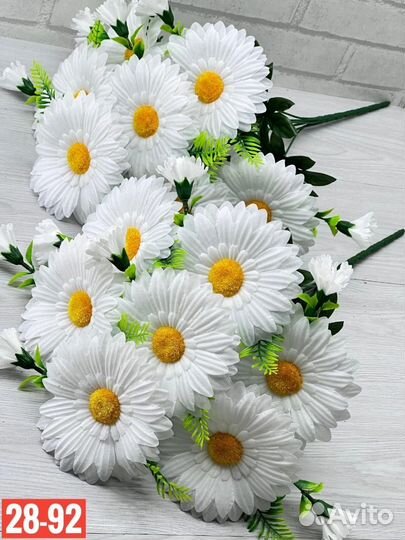 Искусственные цветы 10 букетов