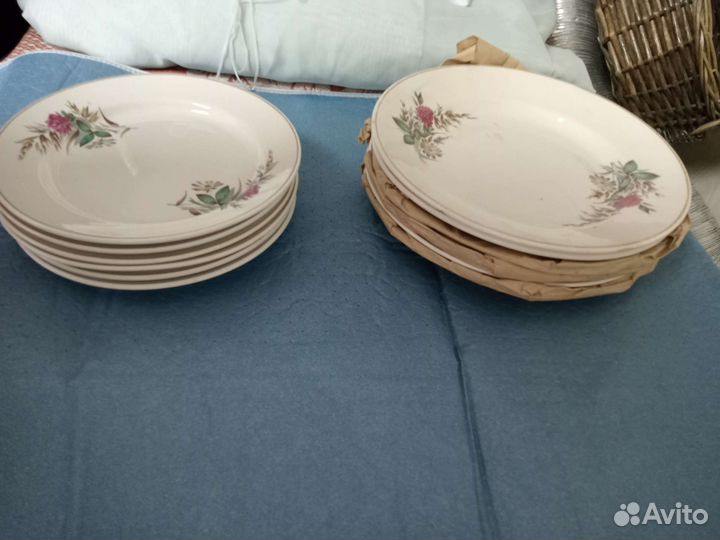 Посуда СССР фаянс, Конаково, зик