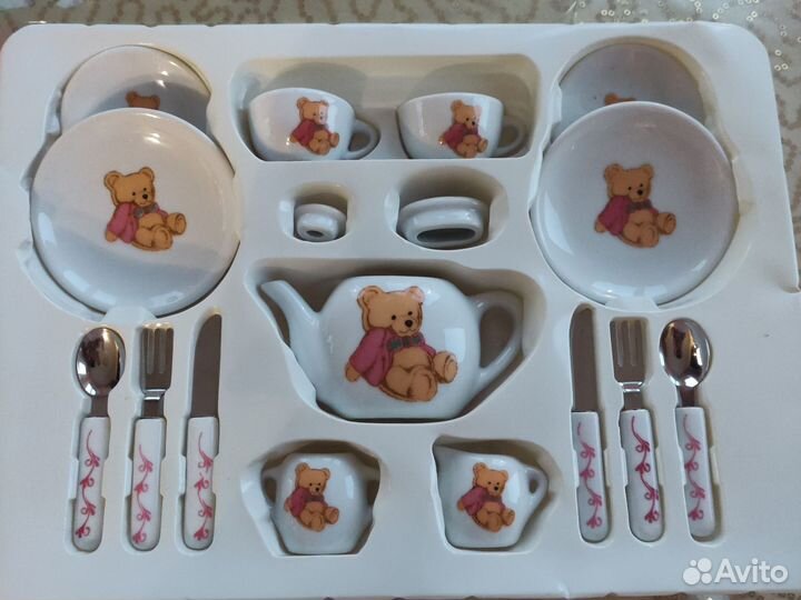 Посудка керамическая познавптельно-игровая