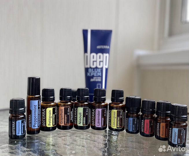 Эфирные масла Doterra остатки
