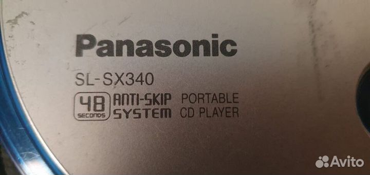 Cd плеер Panasonic Sl-sx340 jvc xl-PG37sl