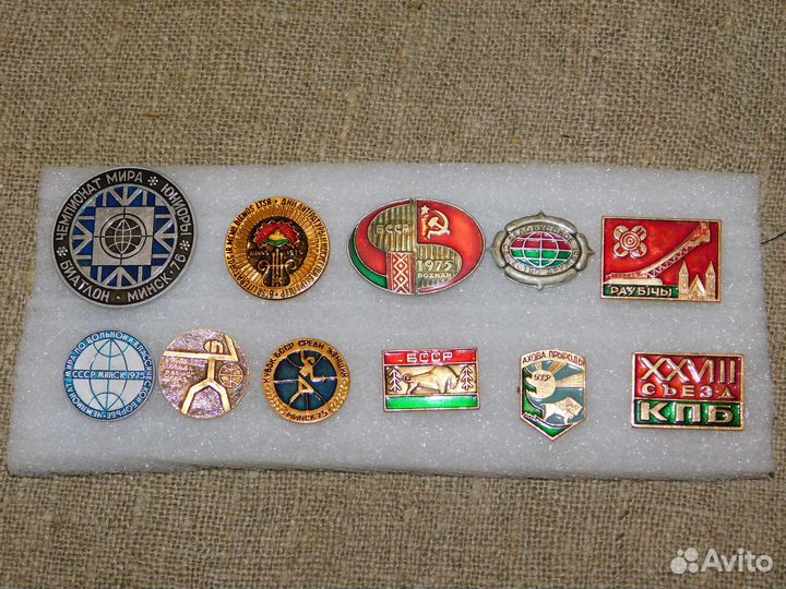 Значки СССР разные + Олимпиада 80
