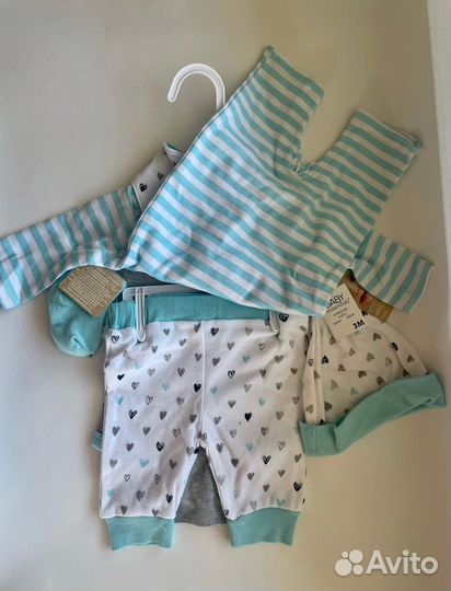 Детский набор, 6 предметов, 3 мес
