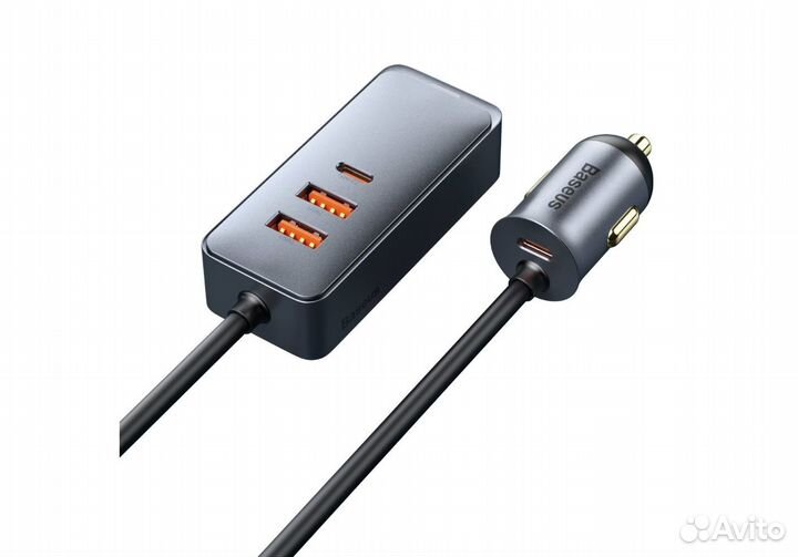 Зарядное устройство baseus 2U+2C - ccbx-120C2X