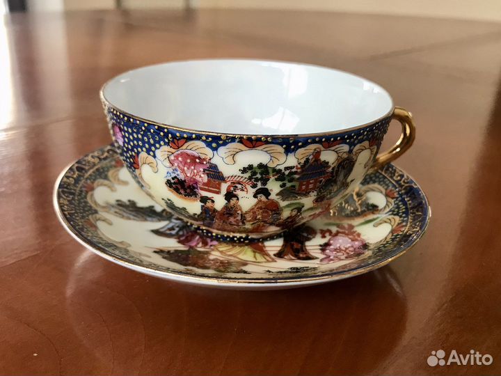 Чайная пара фарфор