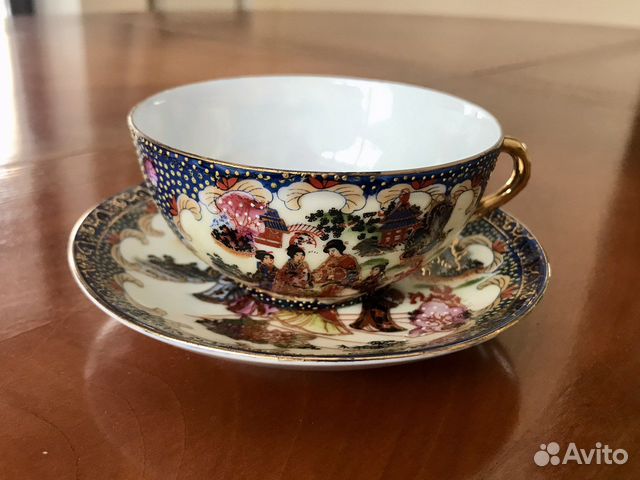 Чайная пара фарфор