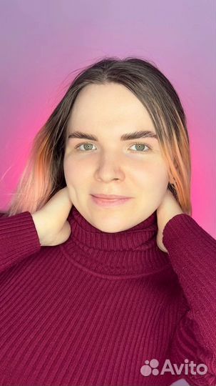 Модель на брови, оформление, ламинирование