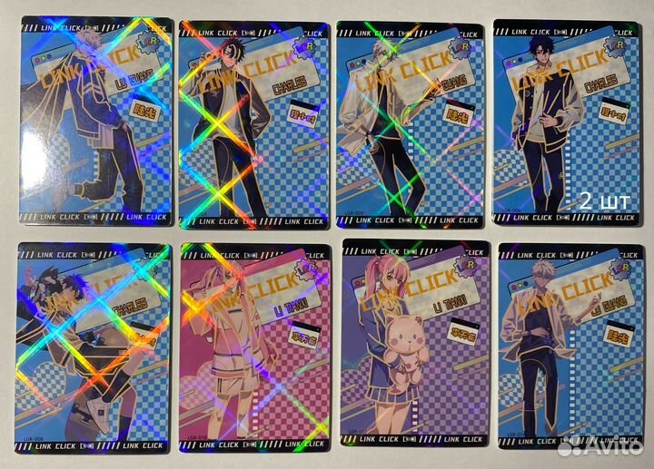 Коллекционные карточки по анаиме 