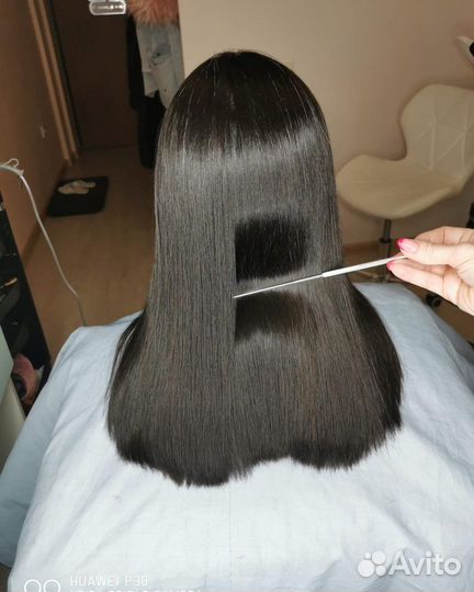 Выпрямление и реконструкция волос