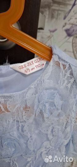 Платье для девочки Gee Yay Girls,4/5 лет, 110 см