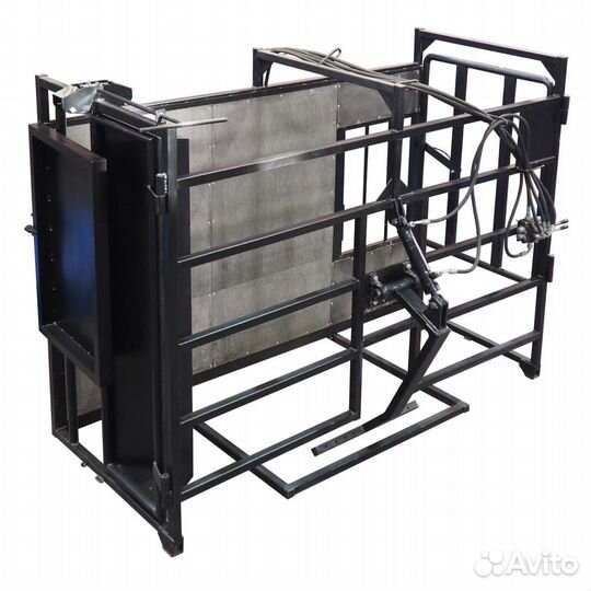 Станок для фиксации крс с гидравлической станцией