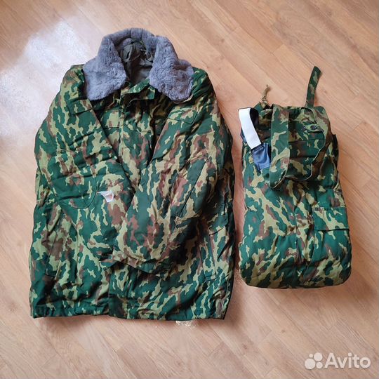 Бушлат военный зимний и штаны