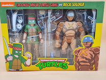 Crooked ninja turtle Gang and Rock soldier