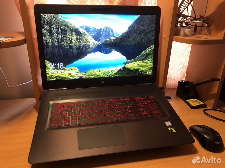 Игровой ноутбук HP Omen 17,3”