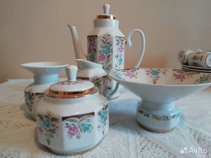 Сервиз Кофейный. Императорский фз, СССР