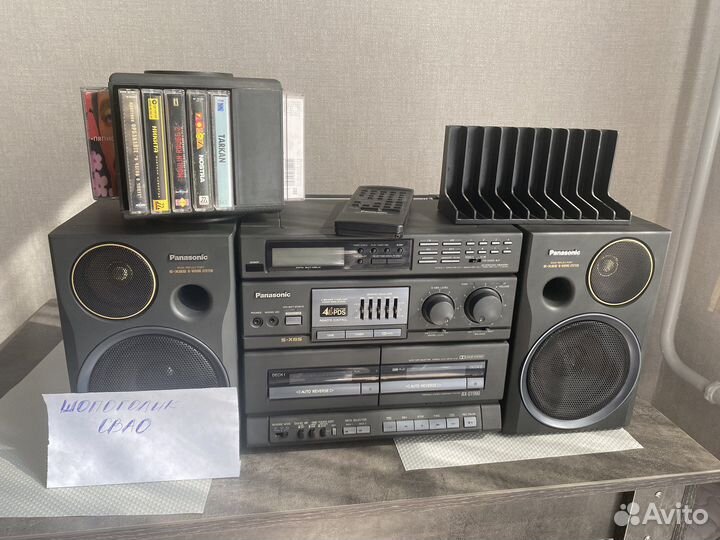 Музыкальный центр panasonic rx ct 990