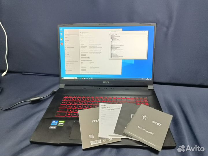 Ноутбук MSI GF76 Katana