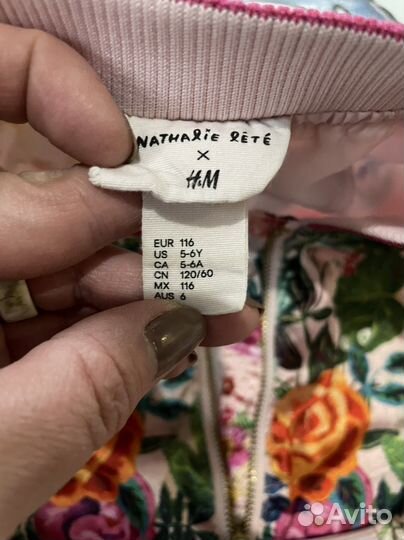 Бомбер для девочки HM 116 р