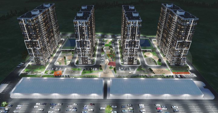 3-к. квартира, 71,4 м², 11/22 эт.