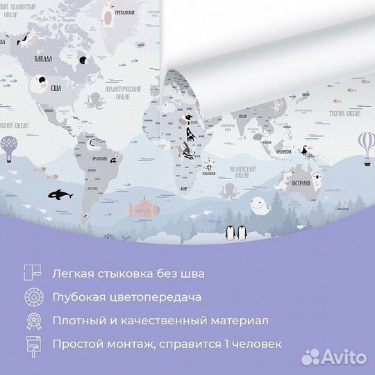 Детские фотообои 